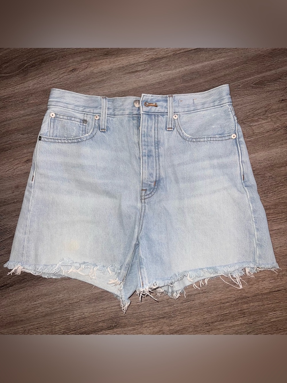 Madewell The Mom Jean Shorts, Size 26